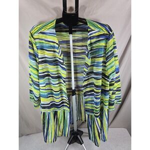 Travel Elements Womens Cover Up, Summer Sheer Colors, Size 2X